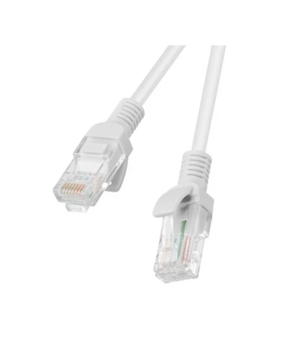 Lanberg U/UTP Cat.5e Καλώδιο Δικτύου Ethernet 0.5m Γκρι 1τμχ