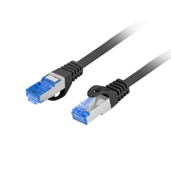 Lanberg S/FTP Cat.6a Cable 10m Black PCF6A-10CC-1000-BK