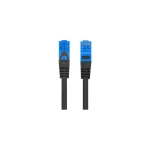 Lanberg S/FTP Cat.6a Καλώδιο Δικτύου Ethernet 1m Μαύρο 1τμχ - Image 2