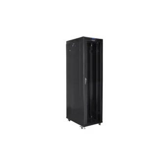 Lanberg Επιδαπέδια Καμπίνα Rack 47U Μαύρο FF01-8047-12BL FF01-8047-12BL