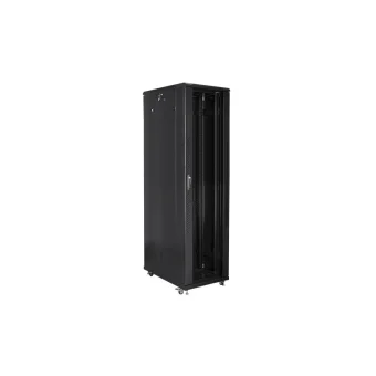 Lanberg Επιδαπέδια Καμπίνα Rack 47U Μαύρο FF01-8047-12B FF01-8047-12B