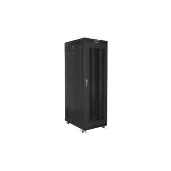 Lanberg Επιδαπέδια Καμπίνα Rack 42U Μαύρο FF01-8042-23BL FF01-8042-23BL