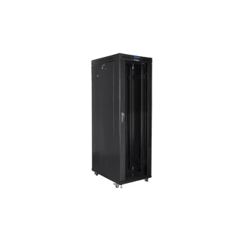 Lanberg Επιδαπέδια Καμπίνα Rack 42U Μαύρο FF01-8042-12BL FF01-8042-12BL