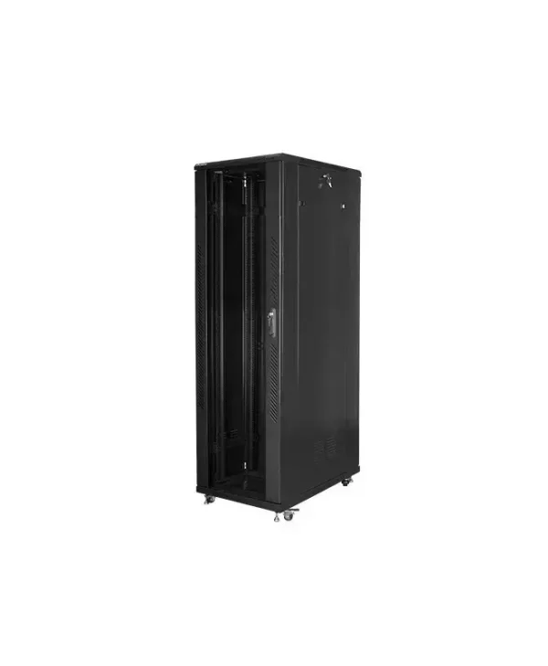 Lanberg Επιδαπέδια Καμπίνα Rack 42U 80x100x204.7cm Γκρι FF01-8042-12B FF01-8042-12B