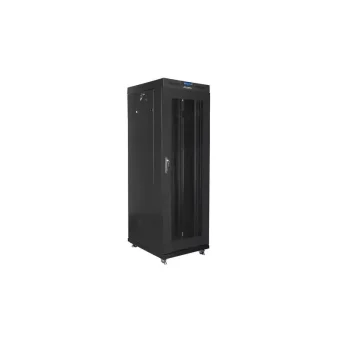 Lanberg Επιδαπέδια Καμπίνα Rack 37U 60x60cm Μαύρο FF01-6837-23BL FF01-6837-23BL