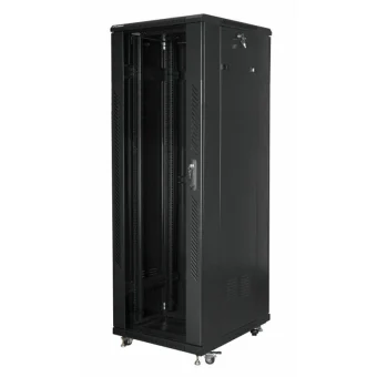 Lanberg Επιδαπέδια Καμπίνα Rack 37U 60x80x182.6cm Μαύρο FF01-6837-12B FF01-6837-12B