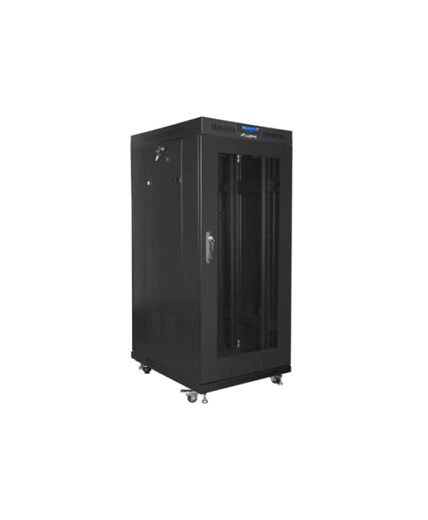 Lanberg Επιδαπέδια Καμπίνα Rack 27U 60x60cm Μαύρο FF01-6827-23BL FF01-6827-23BL
