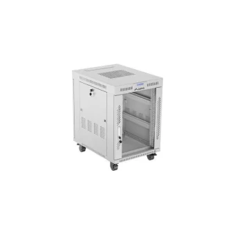 Lanberg Επιδαπέδια Καμπίνα Rack 15U Γκρι FF01-6815-12SL FF01-6815-12SL