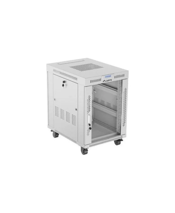 Lanberg Επιδαπέδια Καμπίνα Rack 15U Γκρι FF01-6815-12SL FF01-6815-12SL