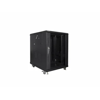 Lanberg Επιτοίχια Καμπίνα Rack 15U 60x80x84.8cm Μαύρο FF01-6815-12B FF01-6815-12B