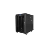 Lanberg Επιδαπέδια Καμπίνα Rack 15U 60x80x92.8cm Μαύρο FF01-6815-12BL FF01-6815-12BL