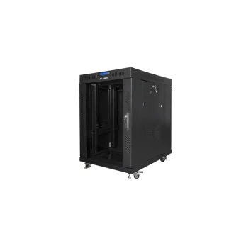 Lanberg Επιδαπέδια Καμπίνα Rack 15U 60x80x92.8cm Μαύρο FF01-6815-12BL FF01-6815-12BL