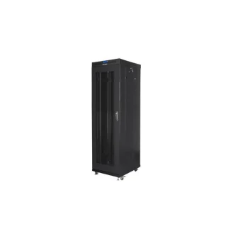 Lanberg Επιδαπέδια Καμπίνα Rack 42U 60x100cm Μαύρο FF01-6042-23BL FF01-6042-23BL
