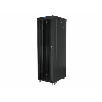 Lanberg Επιδαπέδια Καμπίνα Rack 42U 60x100x204.7cm Μαύρο FF01-6042-12B FF01-6042-12B