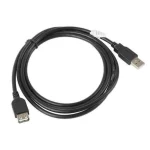 Lanberg USB 2.0 Cable USB-A male - USB-A female 5m (CA-USBE-10CC-0050-BK) CA-USBE-10CC-0050-BK - Image 3