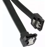Lanberg 7-Pin SATA III - 7-Pin SATA III Cable 50cm Μαύρο (CA-SASA-13CU-0050-BK) CA-SASA-13CU-0050-BK