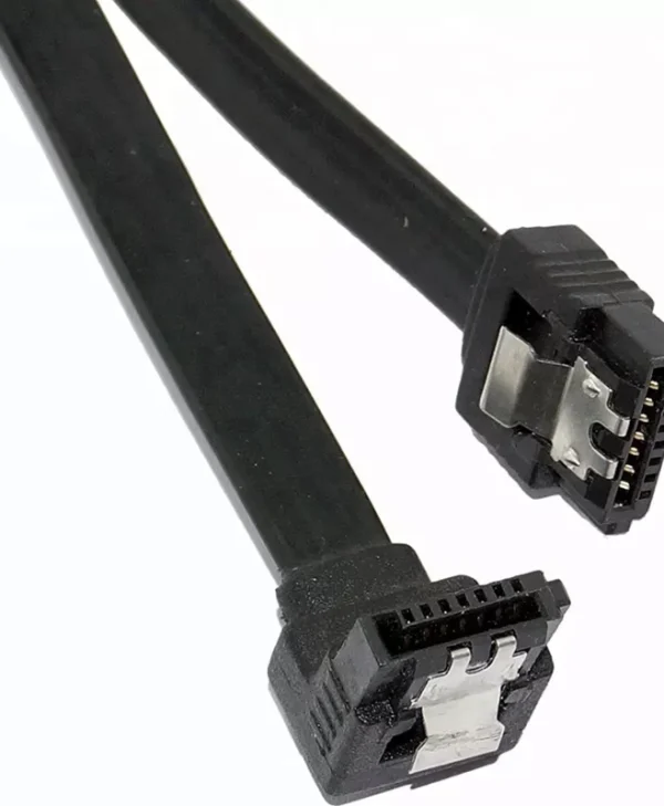 Lanberg 7-Pin SATA III - 7-Pin SATA III Cable 50cm Μαύρο (CA-SASA-13CU-0050-BK) CA-SASA-13CU-0050-BK