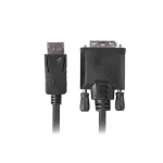 Lanberg Cable DVI-D male - DisplayPort male 1.8m (CA-DPDV-10CU-0018-BK) CA-DPDV-10CU-0018-BK - Image 2