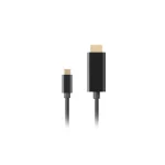 Lanberg Cable HDMI male - USB-C male 1.8m Μαύρο - Image 2
