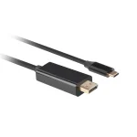 Lanberg USB 3.2 Cable USB-C male - DisplayPort Μαύρο 1.8m (CA-CMDP-10CU-0018-BK) CA-CMDP-10CU-0018-BK - Image 3