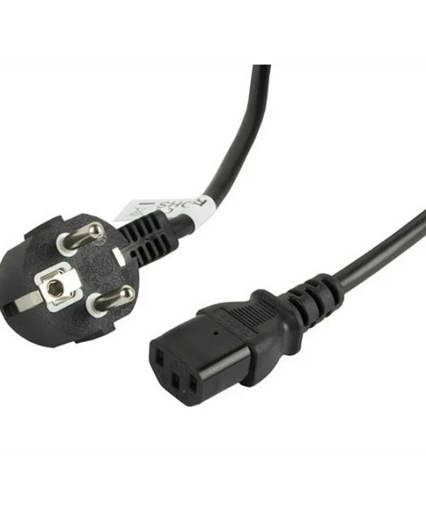 Lanberg IEC C13 - Schuko Cable 3m Μαύρο CA-C13C-11CC-0030-BK CA-C13C-11CC-0030-BK