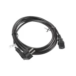 Lanberg IEC C13 - Schuko Cable 3m Μαύρο CA-C13C-11CC-0030-BK CA-C13C-11CC-0030-BK - Image 3