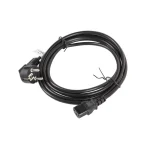 Lanberg IEC C13 - Schuko Cable 3m Μαύρο CA-C13C-11CC-0030-BK CA-C13C-11CC-0030-BK - Image 4