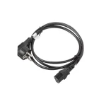 Lanberg IEC C13 - Schuko Cable 1.8m Μαύρο CA-C13C-11CC-0018-BK CA-C13C-11CC-0018-BK - Image 2