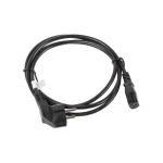 Lanberg IEC C13 - Schuko Cable 1.8m Μαύρο CA-C13C-11CC-0018-BK CA-C13C-11CC-0018-BK - Image 3
