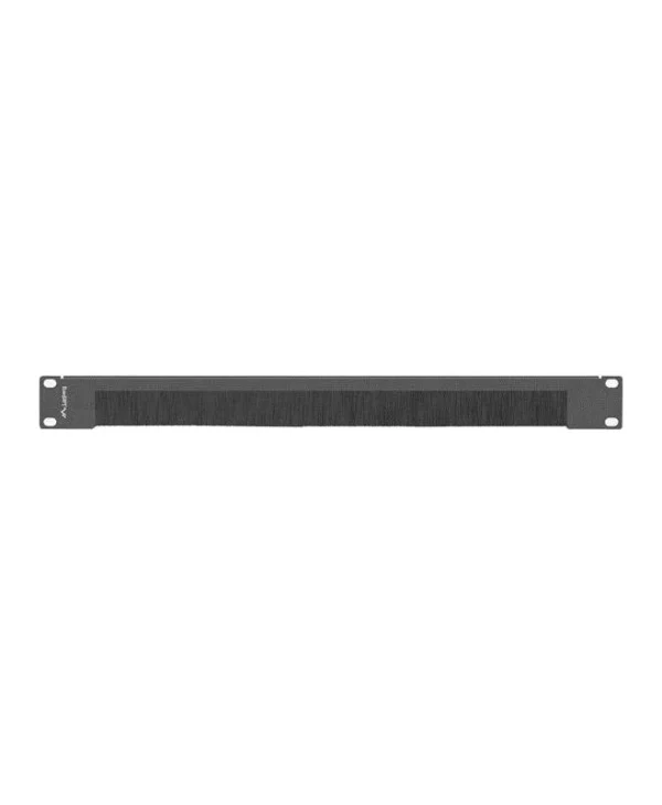 Lanberg Πάνελ Βούρτσας για Rack 19" Μαύρο