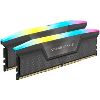 Corsair Vengeance RGB DDR5 32GB RAM με 2x16GB Modules και Ταχύτητα 6000 για Desktop