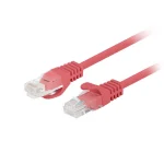 Lanberg U/UTP Cat.6 Καλώδιο Δικτύου Ethernet 1m Κόκκινο 1τμχ