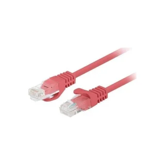 Lanberg U/UTP Cat.6 Καλώδιο Δικτύου Ethernet 1.5m Κόκκινο 1τμχ