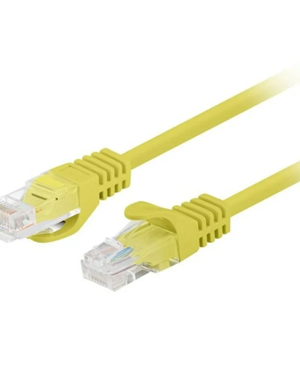 Lanberg U/UTP Cat.6 Καλώδιο Δικτύου Ethernet 3m Κίτρινο 10τμχ
