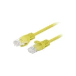 Lanberg U/UTP Cat.6 Καλώδιο Δικτύου Ethernet 0.25m Κίτρινο 10τμχ