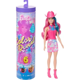 Barbie Disco Star Series Κούκλα Color Reveal Disco Star Series για 3+ ετών+ Ετών