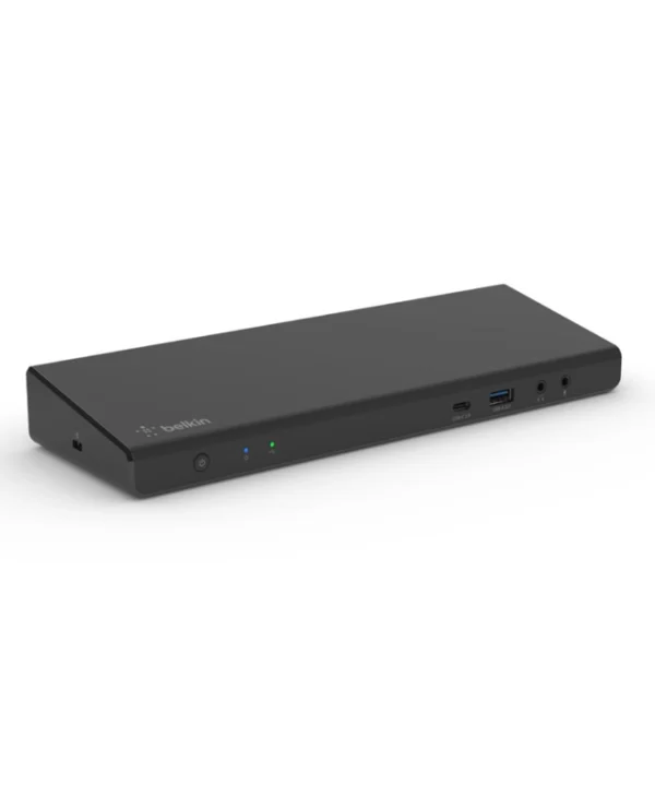 Belkin Connect USB-C Docking Station με HDMI/DisplayPort 4K PD Ethernet και σύνδεση 3 Οθονών Μαύρο