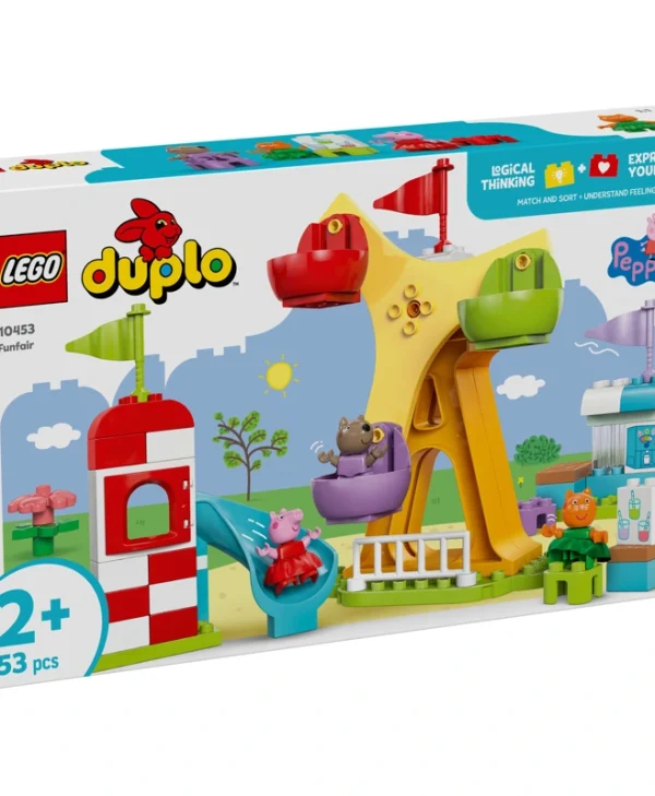 LEGO Duplo Peppa Pig: Funfair για 2+ ετών Ετών 53τμχ 10453