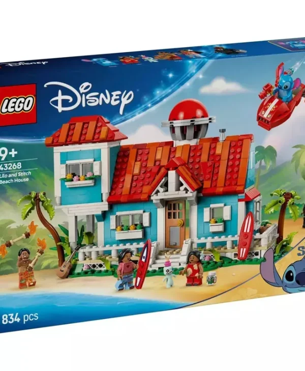 LEGO Disney Lilo and Stitch Beach House για 9+ ετών Ετών 834τμχ