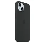 Apple Silicone Case With Magsafe Back Cover Σιλικόνης Μαύρο (iPhone 15) - Image 3