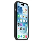 Apple Silicone Case With Magsafe Back Cover Σιλικόνης Μαύρο (iPhone 15) - Image 4