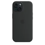 Apple Silicone Case With Magsafe Back Cover Σιλικόνης Μαύρο (iPhone 15) - Image 5