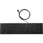 HP 320K Desktop Keyboard, black, with Copilot key English Layout 9SR37UT