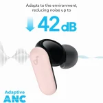 Soundcore by Anker P30i In-ear Bluetooth Handsfree Ακουστικά με Αντοχή στον Ιδρώτα και Θήκη Φόρτισης Ροζ - Image 3