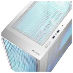 Logic Dart Pro Mini ARGB Mini Tower Κουτί Υπολογιστή Λευκό - Image 4