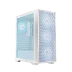 Logic Dart Pro ARGB Gaming Midi Tower Κουτί Υπολογιστή με Πλαϊνό Παράθυρο Λευκό