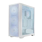 Logic Dart Pro ARGB Gaming Midi Tower Κουτί Υπολογιστή με Πλαϊνό Παράθυρο Λευκό - Image 6