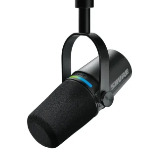 Shure MV7i Δυναμικό Μικρόφωνο Shock Mounted για Φωνητικά για PC/Mac/iPad/Android