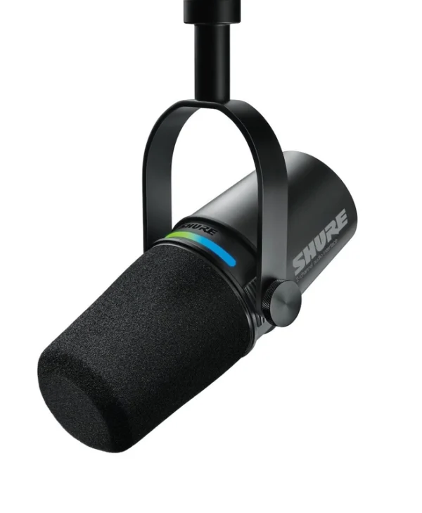 Shure MV7i Δυναμικό Μικρόφωνο Shock Mounted για Φωνητικά για PC/Mac/iPad/Android