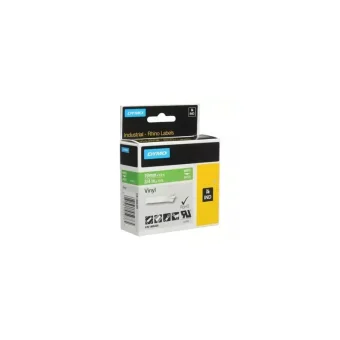 Dymo Vinyl Ταινία Ετικετογράφου σε Λευκό Χρώμα